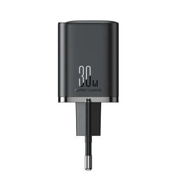 Joyroom JR-TCF08EU Speed ​​Series 30W USB-C PD/QC/AFC/FCP – Schwarz