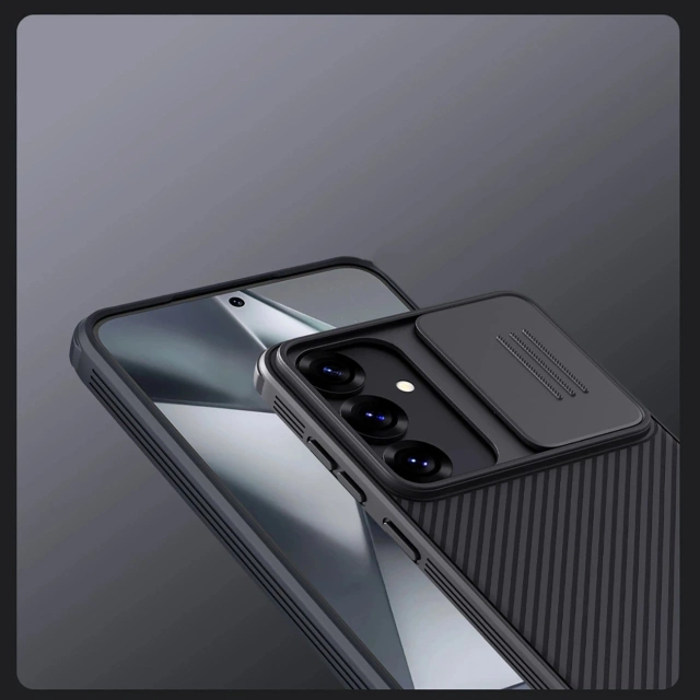 Etui do Samsung Galaxy S25 Nillkin CamShield Pro Czarny
