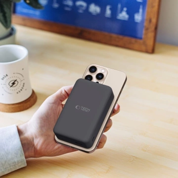 Powerbank Tech-Protect PB12 LifeMag 20000mAh MagSafe Schwarz 15W