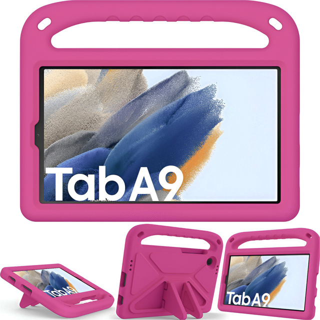 Etui do Samsung Galaxy Tab A9 2023 8.7" X110 / X115 dla dzieci obudowa na tablet Alogy Kids Case Różowe