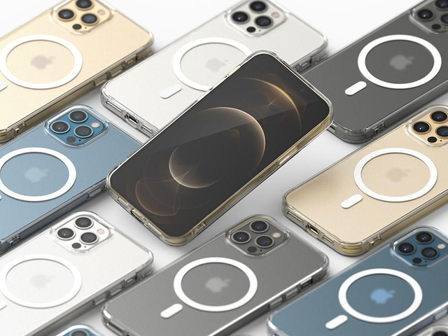 Etui Ringke Fusion Magnetic MagSafe do Apple iPhone 12 Pro Max Matte Clear