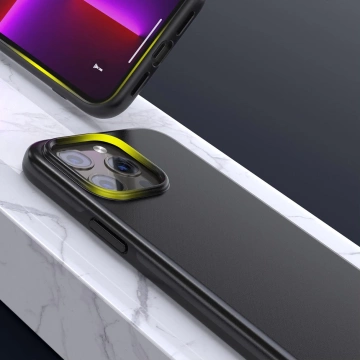 Choetech MFM Anti-Drop-Hülle Made For MagSafe für iPhone 13 Pro schwarz (PC0113-MFM-BK)
