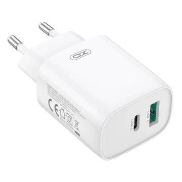 Ładowarka sieciowa XO CE30, 30W, USB-C, USB-A, PD, QC, PPS