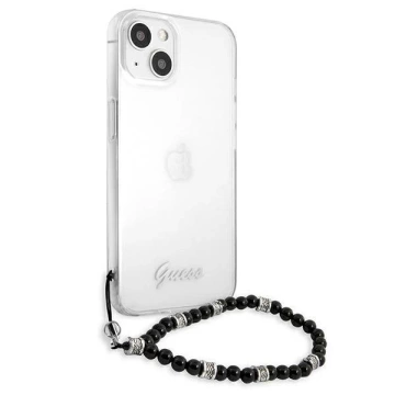 Guess GUHCP13SKPSBK iPhone 13 mini 5,4" Transparentes Hardcase Black Pearl