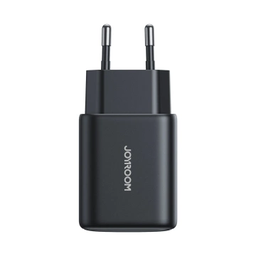 Joyroom Netzwerkladegerät USB-C / USB-A 25W SFC / PPS / PD - Schwarz