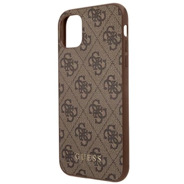 Etui Guess GUHCN61G4GFBR für iPhone 11 6,1" Hartschale 4G Metal Gold Logo