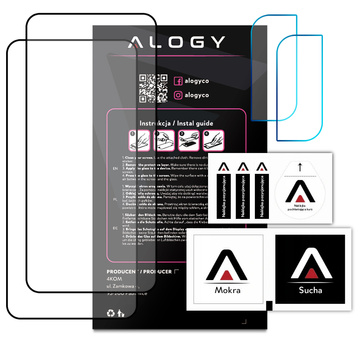 2x Alogy Glass Full Glue FC 2x Glas für Kameralinse für Samsung Galaxy S22