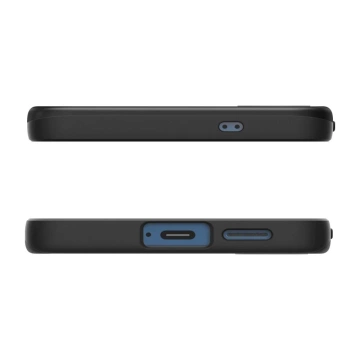 Samsung Galaxy S25 Schwarze Spigen Thin Fit Mag MagSafe Hülle
