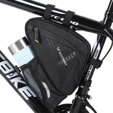Wozinsky Fahrradtasche unter dem Rahmen 1,5l schwarz (WBB23BK)