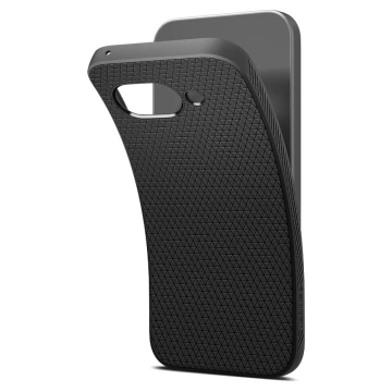 Google Pixel 9a Spigen Liquid Air Schwarze Schutzhülle