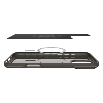 Etui do iPhone 16 Pro Spigen Thin Fit Mag Gunmetal MagSafe