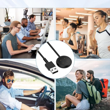 Smartwatch-Ladekabel für Google Pixel Watch 3 (41 mm, 45 mm) / 2 / Fitbit Ace LTE, USB