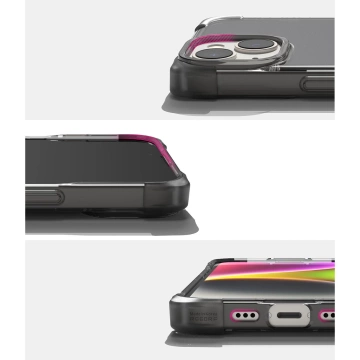 Ringke Fusion Bumper Case für iPhone 14 Plus grau