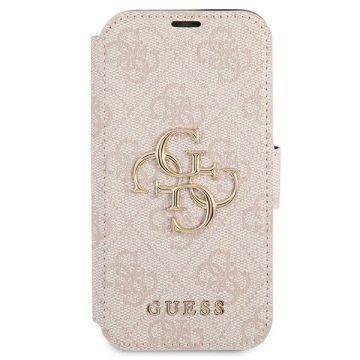 Etui Guess GUBKP13X4GMGPI für iPhone 13 Pro Max 6,7" Buch 4G Big Metal Logo