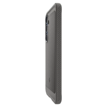Hülle für Samsung Galaxy S25 Marmorgrau Spigen Rugged Armor Mag MagSafe