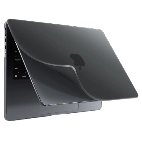 Etui do Apple Macbook Air 13.6 - M2/M3/M4 2022/2023/2024/2025 Alogy AirGuard™ Elastyczna obudowa Matowy Czarny