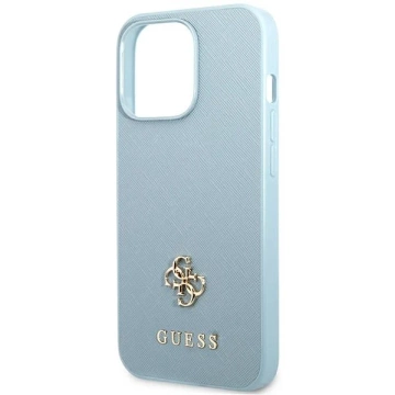 Etui Guess GUHCP13XPS4MB für iPhone 13 Pro Max 6,7" Hardcase Saffiano 4G Small Metal Logo