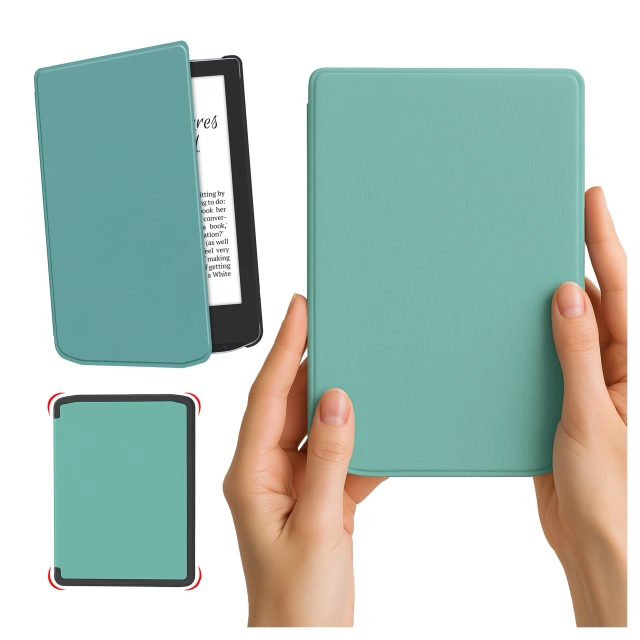 Etui ochronne na czytnik E-Book Alogy ProBook Cover obudowa do PocketBook Verse 629 / Verse Pro 634 / Verse Lite 619 Zielone