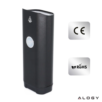 LED-Fahrradfrontlicht, superhell, 8 Stunden Leuchtdauer, 800 Lumen, 1800 mAh, wasserdicht, schwarz