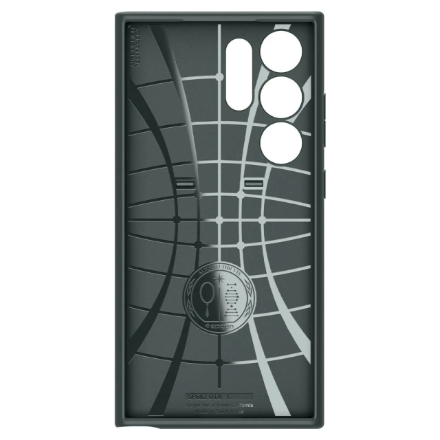 Etui Spigen Optik Armor für Samsung Galaxy S24 Ultra Abyss Green