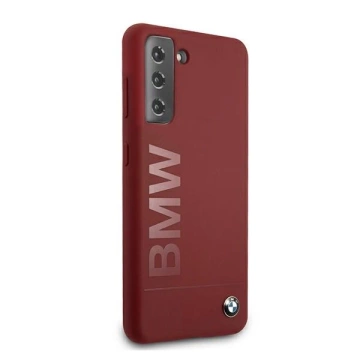 Etui BMW BMHCS21MSLBLRE Samsung Galaxy S21 Plus G996 Hardcase Silikon-Signatur-Logo