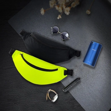 Sachet Laufgürtel Gürteltasche Handytasche Schlüssel Dokumente Geldbörse schwarz