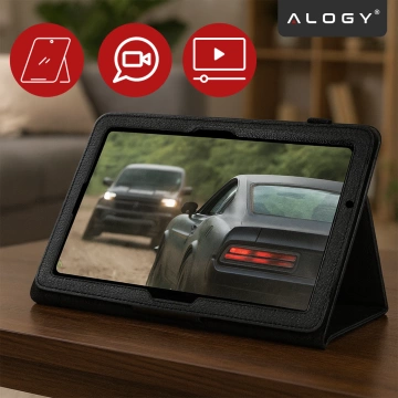 Hülle für Lenovo Tab M11 10,95" TB330FU/TB330XU/TB331FC Stand Cover Tablet Flip Cover Case Alogy Schwarz