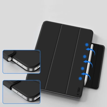 Etui Tech-Protect SmartCase Magnetic do iPad Air 13" 2024–2025 Black
