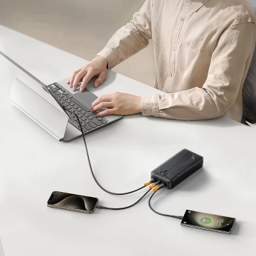 Joyroom 20000 mAh USB-C USB-A Powerbank 22,5 W – Schwarz