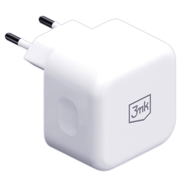 Universelles 90°-Winkelladegerät Zubehör 3mk Hyper Charger PD 35W 2x USB-C Typ C