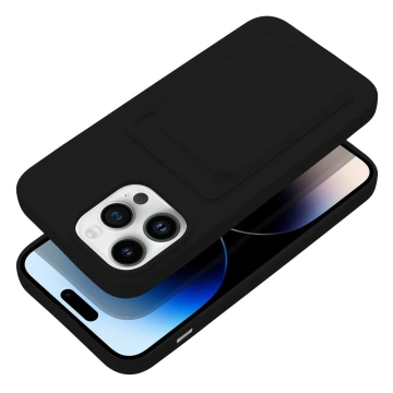 KARTENHÜLLE für IPHONE 14 PRO MAX schwarz