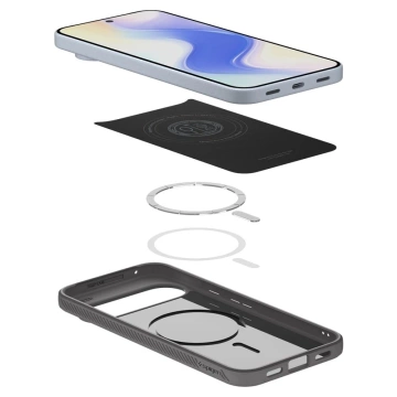 Etui Ochronne do Google Pixel 10 Pro XL Spigen Liquid Air Mag MagSafe Marble Grey
