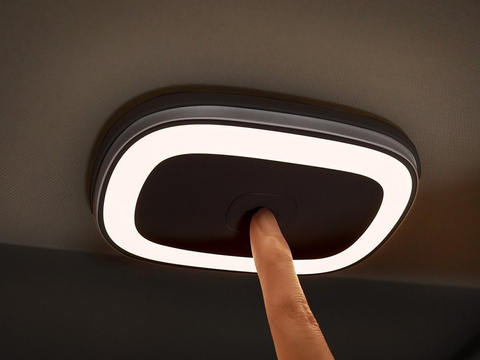 Baseus Bright Autolicht zum Lesen von Schwarz