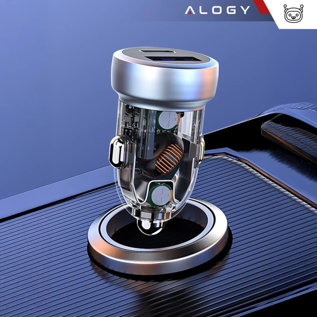Ładowarka samochodowa Szybkie ładowanie QC3.0 PowerDelivery PD Alogy Car Charger 33W USB USB-C