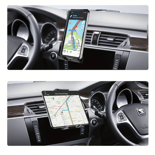 Uchwyt samochodowy Alogy AirVent Car Holder na telefon, tablet 4-11" do kratki wentylacyjnej Czarny