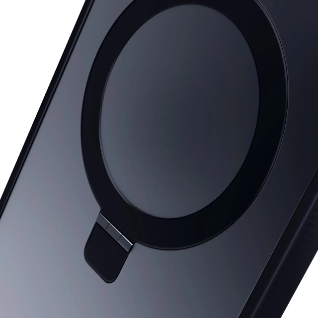 Etui do Apple iPhone 15 Plus 3mk Smoke Case Mag&Stand