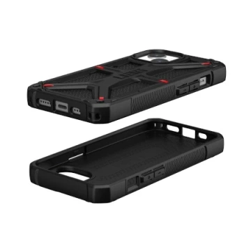 UAG Monarch Case - Schutzhülle für iPhone 15 (Kevlar schwarz)