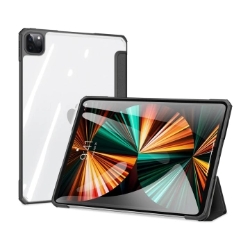 Dux Ducis Copa Hülle für iPad Pro 12.9 '' 2021/2020/2018 Smart Cover mit Ständer schwarz