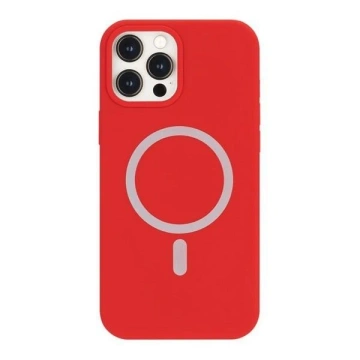 Mercury MagSafe Silikonhülle für iPhone 12 mini 5.4" rot/rot