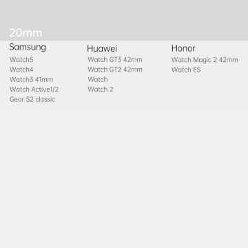 Pasek Dux Ducis Magnetarmband Samsung Galaxy Watch/Huawei Watch/Honor Watch (20 mm) Złoty (Mailänder Version)