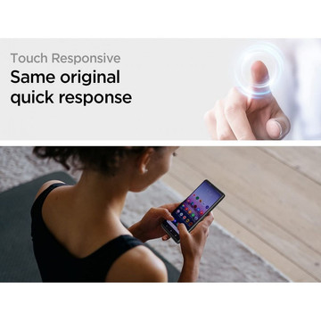 Spigen Alm Glass FC Panzerglas für Sony Xperia 1 III Schwarz