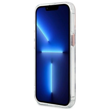 „Etui Guess GUHMP13LHTRMP für iPhone 13 Pro / 13 6,1\“ Hartschale Metal Outline Magsafe“