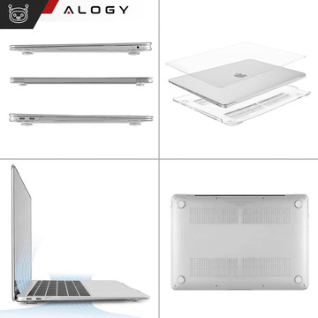 Alogy Hard Case für Apple MacBook Air 13 M1 2021 Transparent