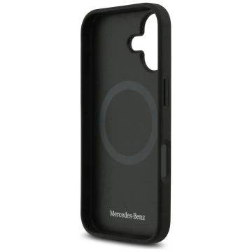 Etui do iPhone 17 Mercedes-Benz Smooth Leather MagSafe Black