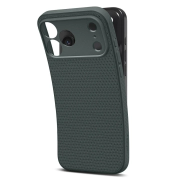 Etui do iPhone 17 Pro Spigen Liquid Air Ochronne Abyss Green
