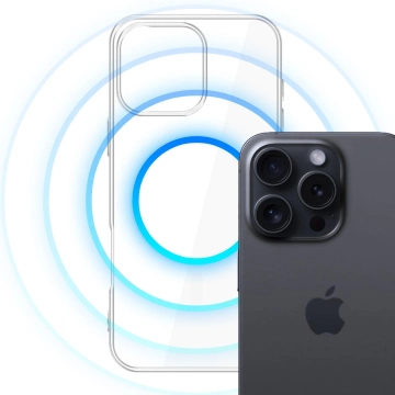 Etui 3mk Clear MagCase für Apple iPhone 16 Pro Max