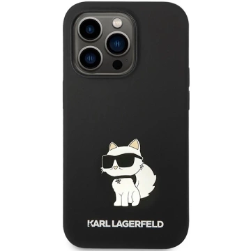 Etui Karl Lagerfeld KLHMP14LSNCHBCK für iPhone 14 Pro 6,1" Hardcase Silikon Choupette MagSafe