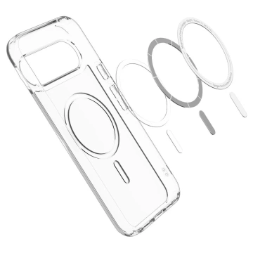 Etui Ochronne do Google Pixel 10 Pro XL Spigen Ultra Hybrid Mag MagSafe Clear White