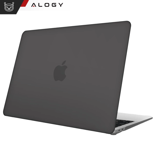 Etui do Apple Macbook Air 13 13.3" - 2018-2021 (M1 A2337/A2179/A1932) Alogy AirGuard™ Elastyczna obudowa Matowa Czerń