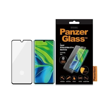 PanzerGlass Curved Regular für Redmi Note 10 /Note10 Pro/Note10 Lite Case Friendly Fingerprint schwarz/schwarz